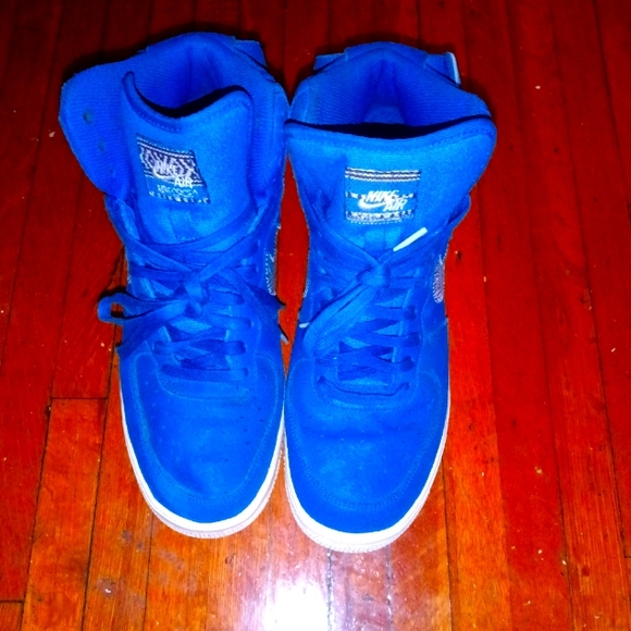 air force one blue high top